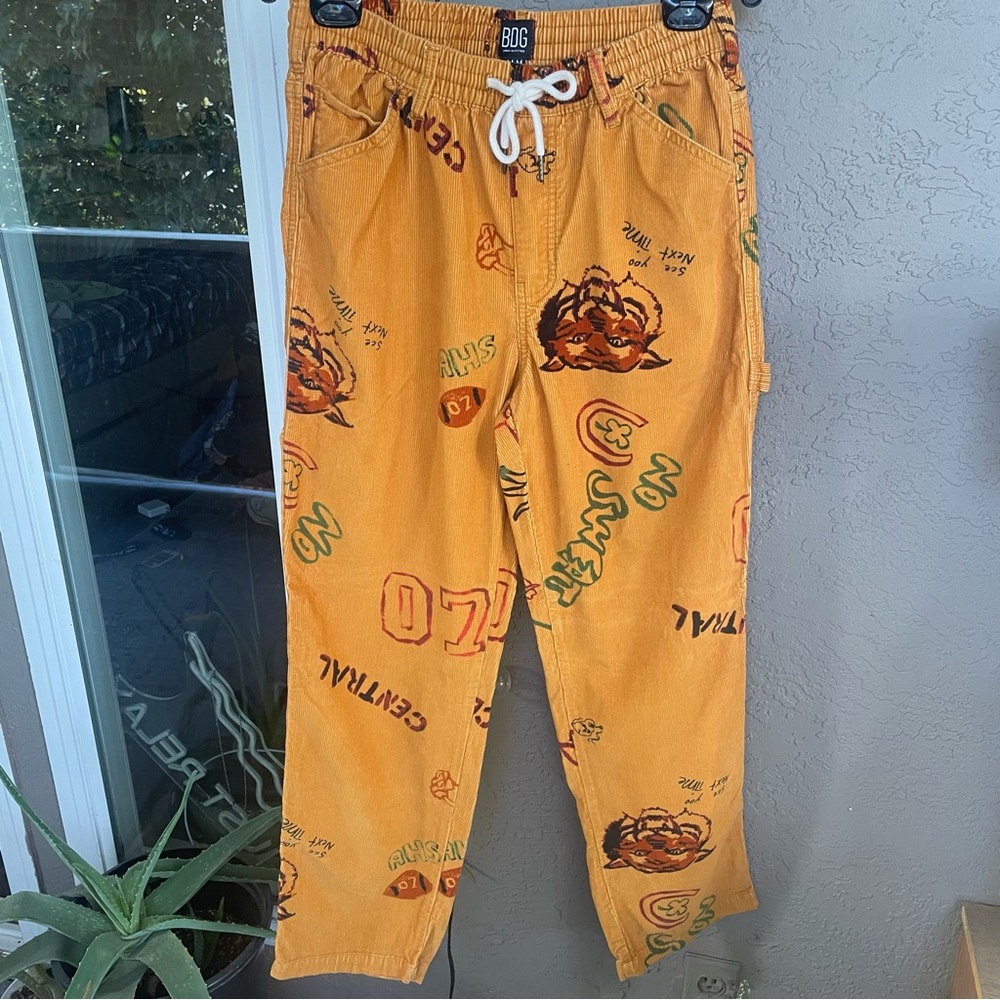 BDG Urban Outfitters Corduroy Doodle Pants